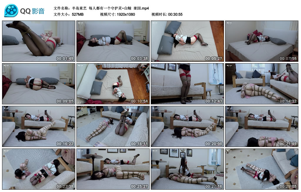 【半岛束艺】 每人都有一个守护灵~白鲸  奎因-缚绑绳艺