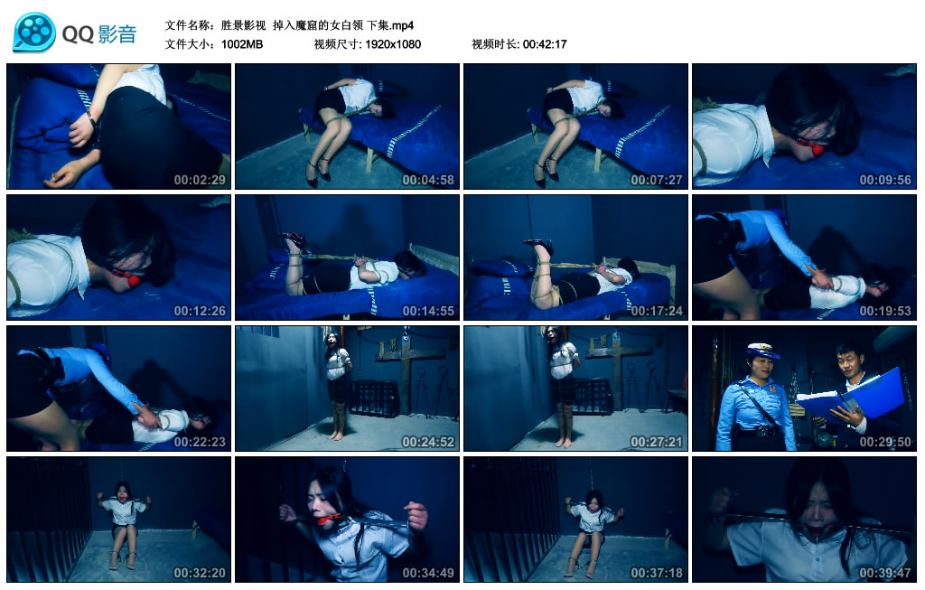 【胜景影视】 掉入魔窟的女白领 下集-缚乐绳资源