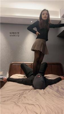 【Annaa】腿绞窒息/黑丝踩虐胯下辱 bf48673-缚绑绳艺
